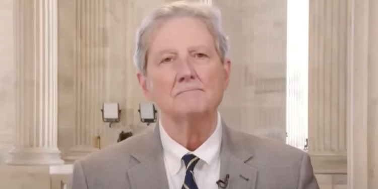 Screenshot from Youtube, Via Senator John Kennedy