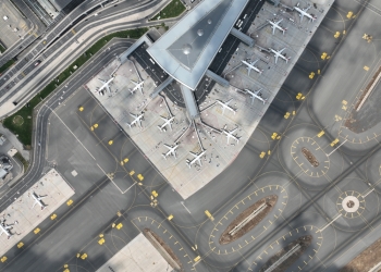 aerial view istanbul image via Shutterstock